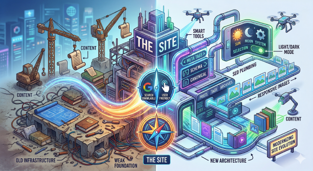 Modernizing This Site for SEO and UX